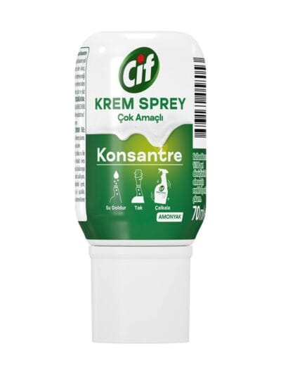 Cif Krem Sprey Çok Amaçlı Konsantre Amonyak 70 ml