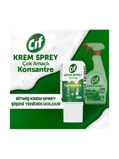 Cif Krem Sprey Çok Amaçlı Konsantre Amonyak 70 ml