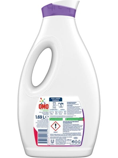 Omo Sıvı Active Fresh Cold Power Renkliler İçin Çamaşır Deterjanı 1690 ml