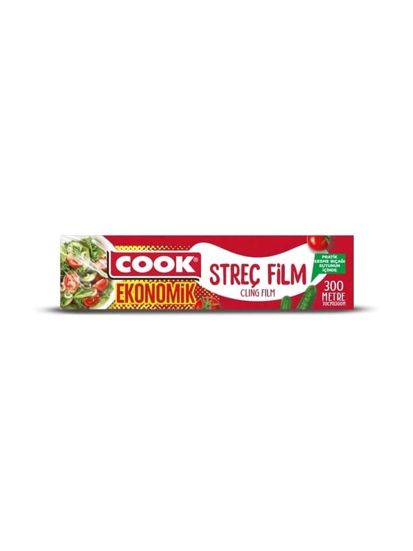 Cook Strech Film 8 Mic.30 x 300 Mt.Kutulu İhtiyaçlarını uygun fiyatla karşıla Cook Strech Film 8 Mic.30 x 300 Mt.Kutulu