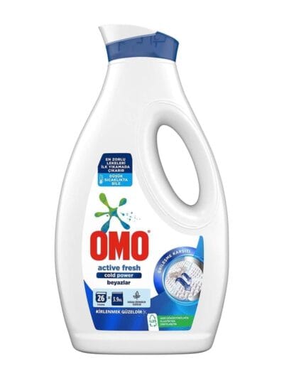 Omo Active Fresh Cold Power Beyazlar İçin Sıvı Çamaşır Deterjanı 1690 ml