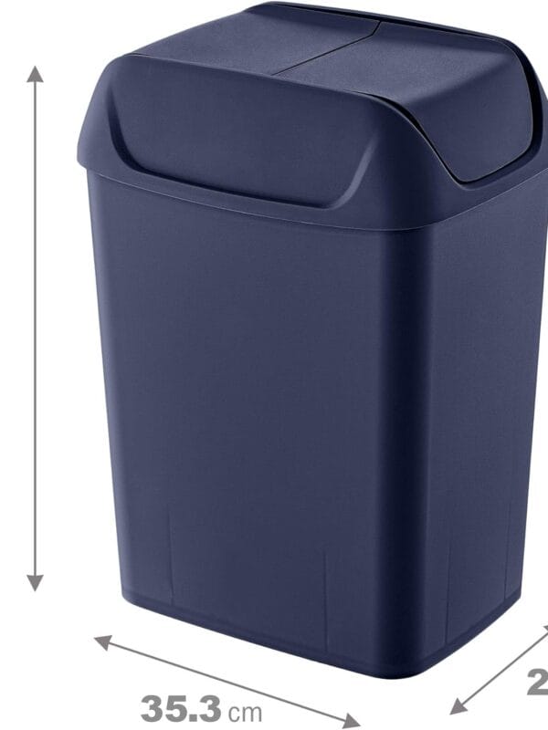 Smartware Svingi Çöp Kutusu 20 LT Lacivert - LACİVERT, Çok Amaçlı Çöp Kutusu
