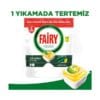 Fairy Hepsi Bir Arada 60 Yıkama Bulaşık Makinesi Deterjanı Kapsülü Limon Kokulu, 60 Tablet