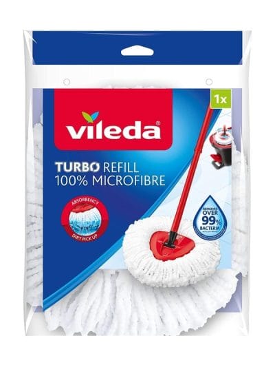 Vileda Turbo Classic Üçgen Mikrofiber Yedek Paspas