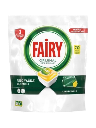 Fairy 70'li Bulaşık Makinası Tableti Hepsi Bir Arada