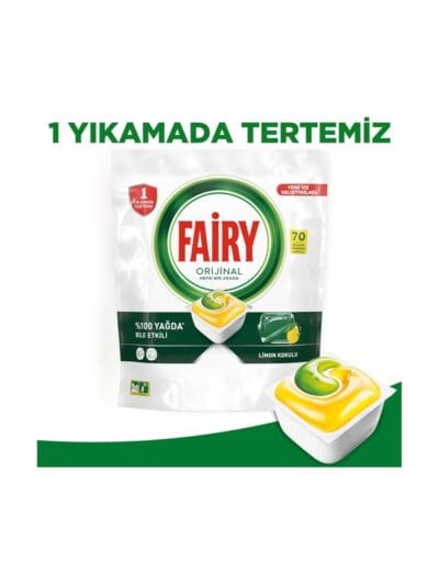 Fairy 70'li Bulaşık Makinası Tableti Hepsi Bir Arada