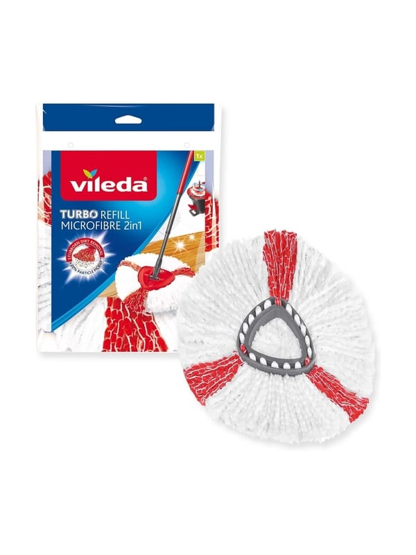 Vileda Turbo 2in1 Üçgen Başlık Yedek Paspas