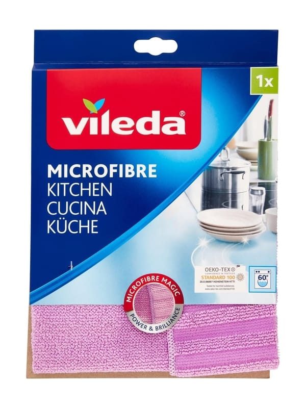 Vileda Tekli Paket Mikrofiber Mutfak Temizlik Bezi İhtiyaçlarını uygun fiyatla karşıla Vileda Tekli Paket Mikrofiber Mutfak Temizlik Bezi