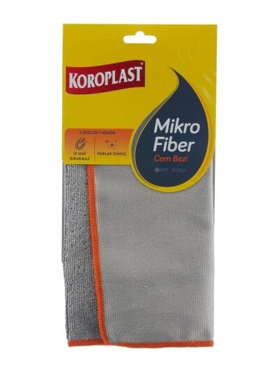 Koroplast İz Bırakmayan Mikrofiber Cam Bezi 1 Adet
