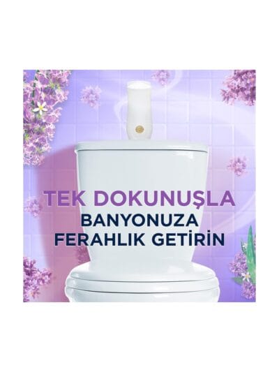 Glade Banyo Lavanta Ferahlığı Hava Tazeleyici 10 mL & Otomatik Sprey Cihazı