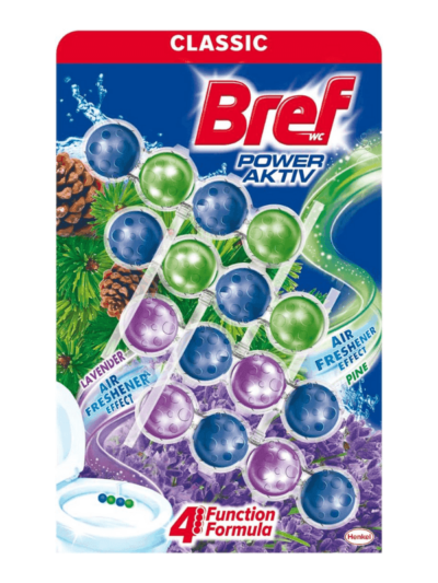 Bref WC Power Activ 4'lü Klozet Bloğu