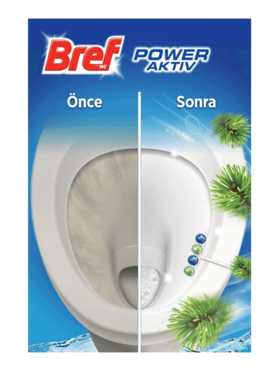 Bref WC Power Activ 4'lü Klozet Bloğu