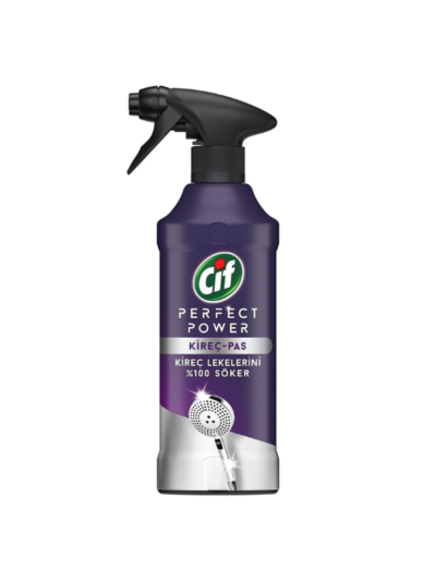 Cif Power Perfect Kireç & Pas Sökücü Sprey 435 mL (1 X 435 ml)