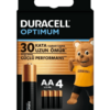 Duracell Optimum AA Pil (4'lü paket)