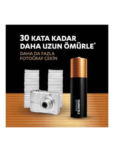 Duracell Optimum AA Pil (4'lü paket)
