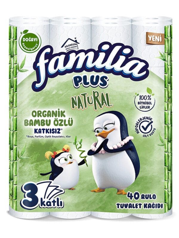 Familia Plus Natural 40'lı Tuvalet Kağıdı