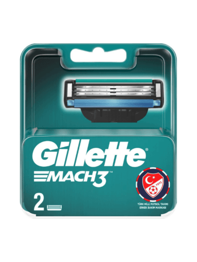Gillette Mach3 Yedek Tıraş Bıçağı 2 Adet