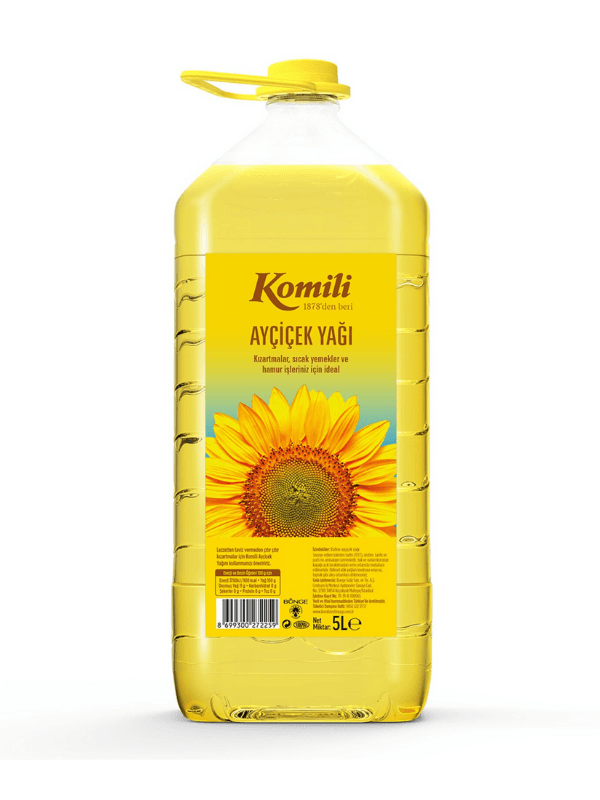 Komili Ayçiçek Yağı 5 L