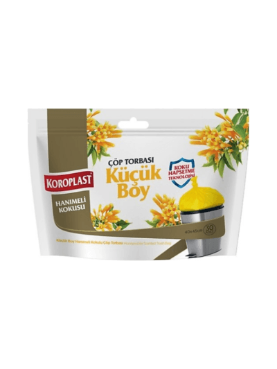 Koroplast Hanımeli Kokulu Küçük Boy Çöp Torbası 30’lu İhtiyaçlarını uygun fiyatla karşıla Koroplast Hanımeli Kokulu Küçük Boy Çöp Torbası 30'lu