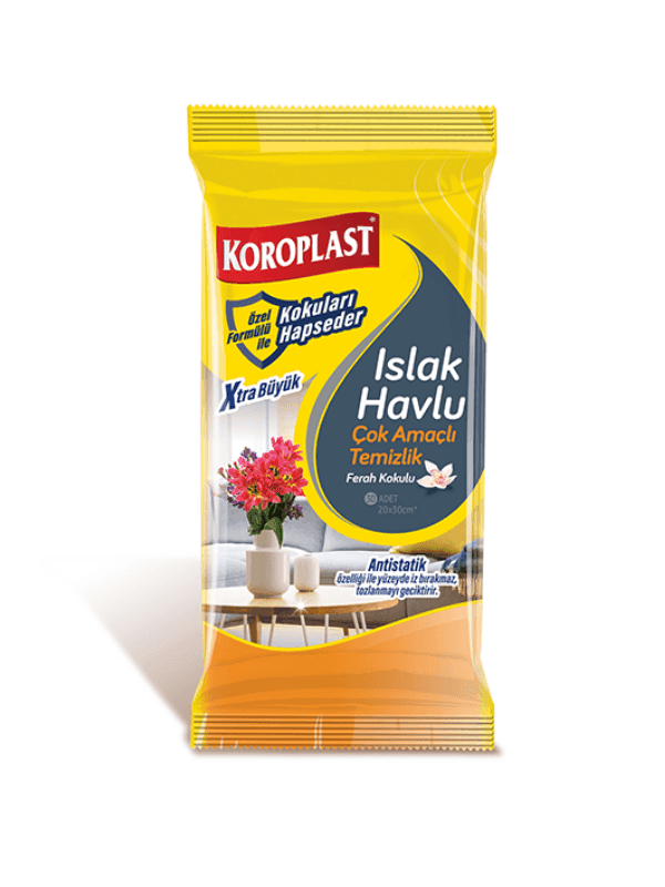 Koroplast Islak Havlu Çok Amaçlı Ferah Kokulu 30'lu
