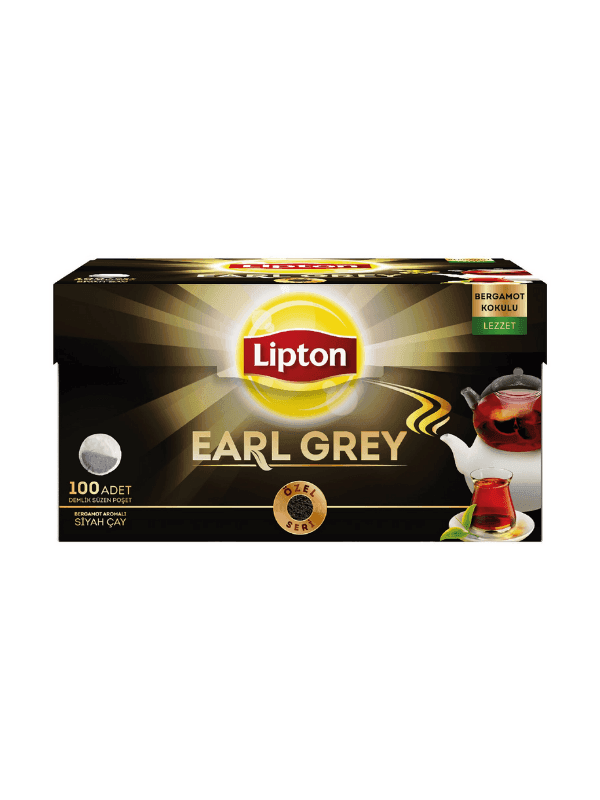 Lipton Earl Grey Demlik Poşet Çay 100'lü