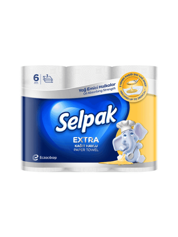 Selpak Kağıt Havlu 6'lı