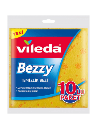 Vileda Bezzy Temizlik Bezi, 10'lu Paket