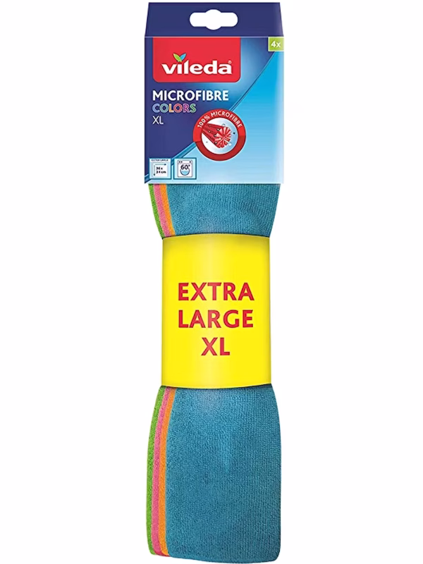 Vileda Mikrofiber Style Temizlik Bezi 4'lü